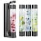 Drinkpod FIZZpod Soda Maker w/CO2 Cylinder- Fizzy Drink Machine w/3 PET Bottles, 3 Caps, 1 Carbonator Cap DPFZPOD1KB-CO2 - alternate 6